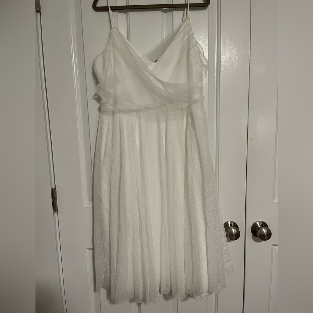 Lulu’s White Tulle Dress